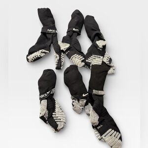 Nike 6ct Black Soccer Socks Medium